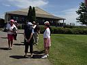 Arriv�e au golf